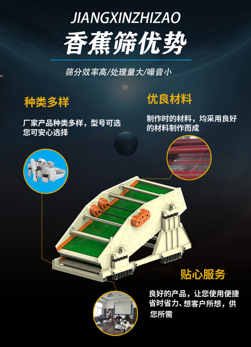 香蕉篩優勢