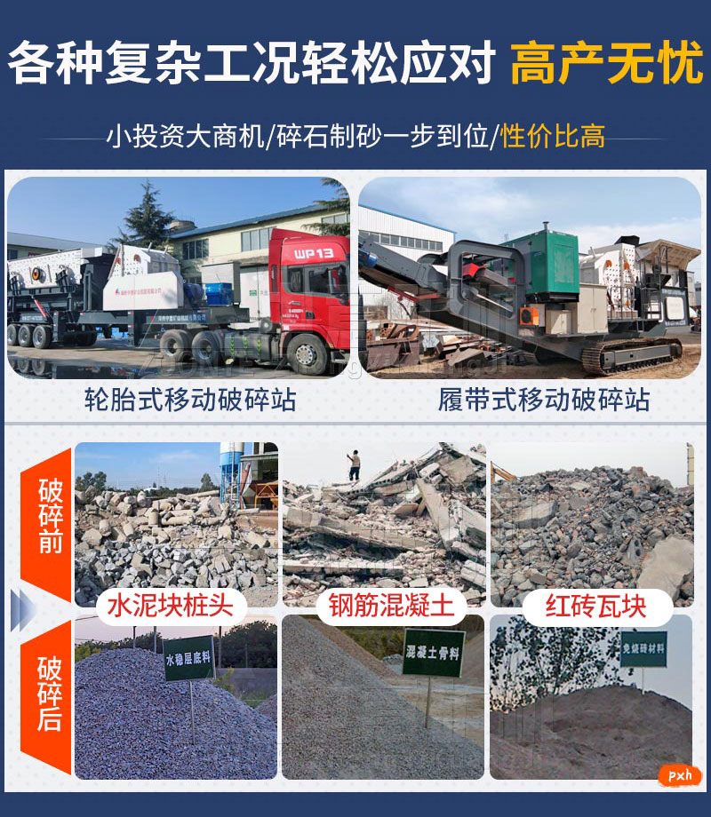 破碎再生物料