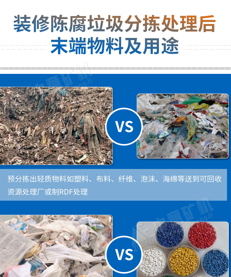 裝修垃圾分揀利用價值